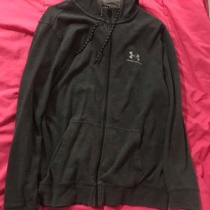 Under amor zip up hoodie